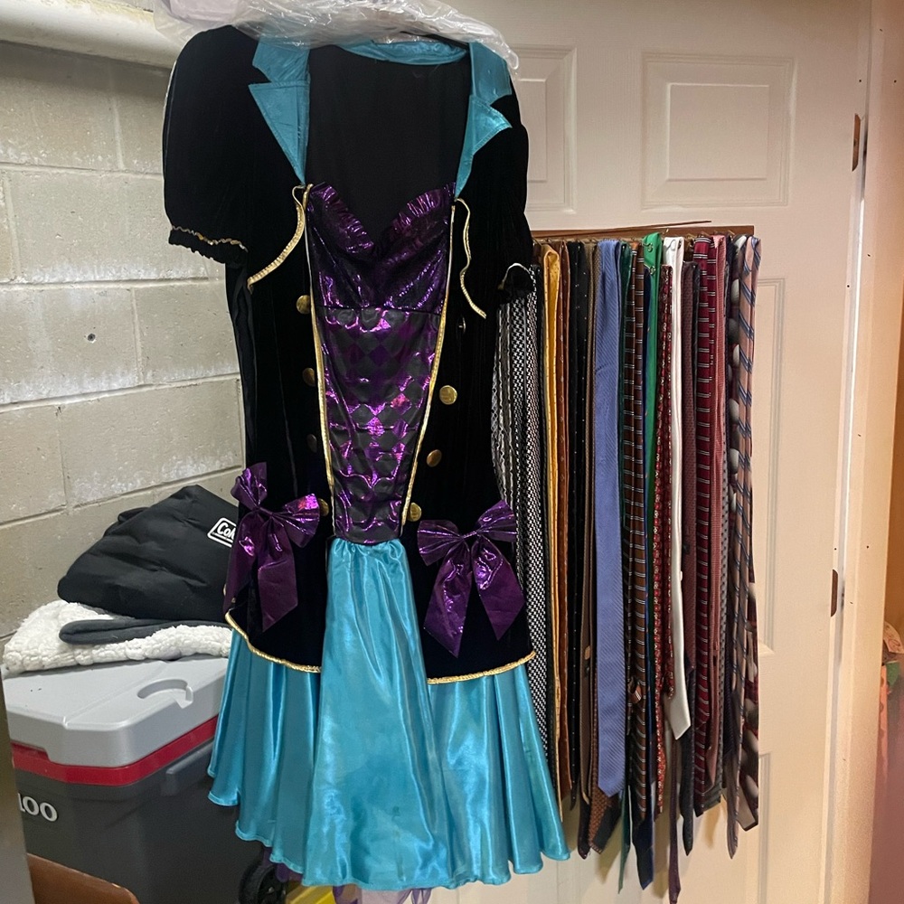 Mad Hatter Purple and Blue Costume